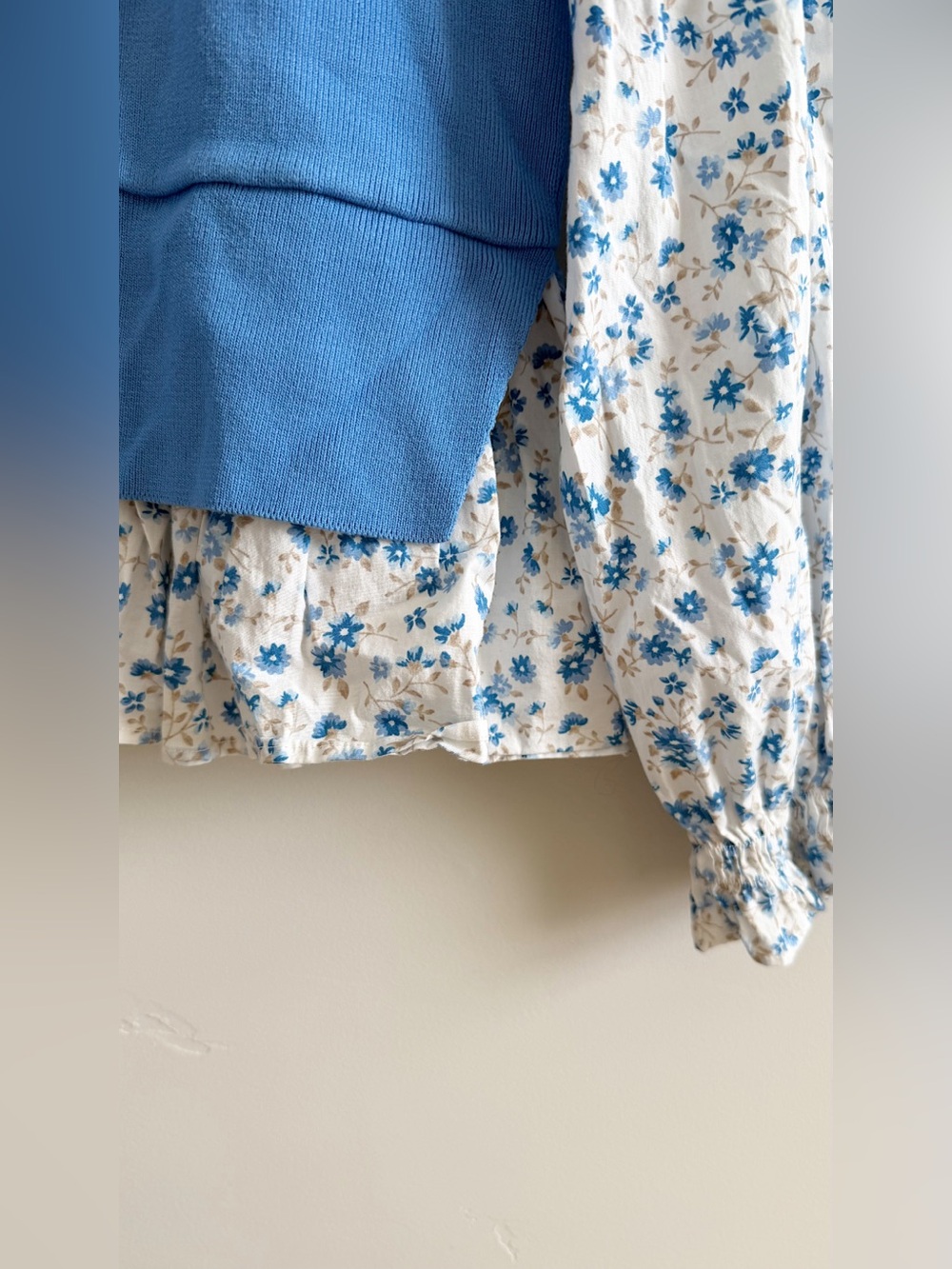 Anthropologie Ruffle Sweater Blouse - Picture 5 of 7